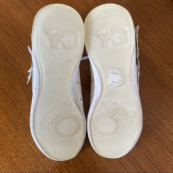 Y-3 adidas shizuka high top leather sneakers by yohji yamamoto - Picture 2 of 8